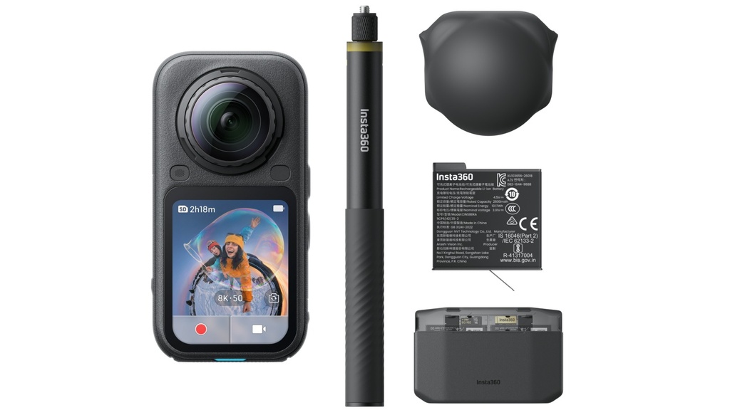 Insta360 X6 Standard Bundle Midnight Black 